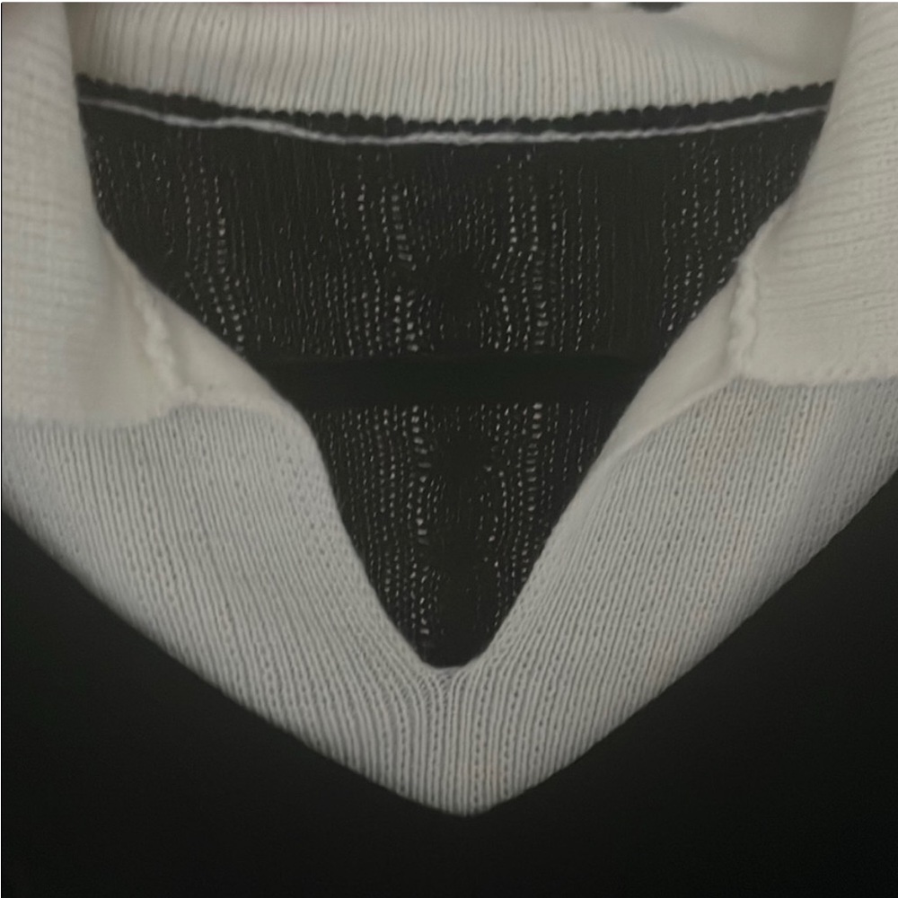 Black and White Women's Sweater - Picture 6 of 8